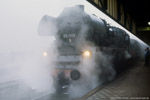 Mai 1987. 35 1113. Zwickau. . Sachsen / 23 1113 steht mit einem Sonderzug nach Nossen im Bahnhof Zwickau bereit.