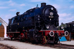 September 1987. 95 027. Erfurt. Brühlervorstadt. Thüringen / Fahrzeugausstellung anläßlich des 34. MOROP Kongresses in Erfurt.