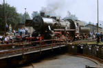 September 1987. 52 6666. Rochlitz. . Sachsen / Ein ''Gast'' aus Berlin in Sachsen: 52 6666 in der Einsatzstelle Rochlitz.