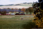 11. Oktober 1987. 50 3616. Langenweißbach. Weißbach. Sachsen / 50 3616 mit Dg 54309 unterwegs bei Weißbach.