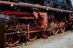 8. Mai 1988. 50 3576. Elsterberg. . Sachsen / Triebwerk von 50 3576.