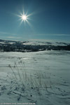 5. Januar 2002. Stadtansicht. Dippoldiswalde / Neben der Schmalspurbahn Freital-Hainsberg - Kipsdorf bietet das Osterzgebirge auch eine reizvolle Landschaft.