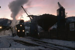 5. Januar 2002. 99 1771. Freital-Hainsberg / 99 1771 kam wenige Minuten zuvor mit RB 27831 aus Kipsdorf.