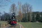 17. Februar 2002. 99 1608. Ulberndorf / 99 1608 mit RB 27824 in Ulberndorf.