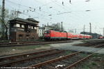 31. März 2002. 143 319 [DB]. Zwickau / 143 319 mit RE 17333 von Zwickau nach Dresden.