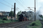 Mai 2002. 35 1019. Dresden / 35 1019 mit einem Sonderzug nach Cottbus.