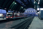 1. Juli 2002. 928 608. Gera / Dieser RegionalExpress von Leipzig nach Gera war bis zum 30. Juni eine Planleistung der Baureihe 219.