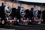 23. August 2002. 52 4924, 52 8075, 52 8149. Chemnitz / Fahrzeugausstellung zum 12. Heizhausfest im Sächsischen Eisenbahnmuseum Chemnitz-Hilbersdorf.