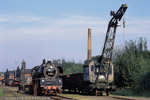 23. August 2002. 35 1097. Chemnitz / Fahrzeugausstellung zum 12. Heizhausfest im Sächsischen Eisenbahnmuseum Chemnitz-Hilbersdorf.