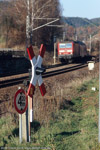 11. November 2003. Bahnübergang. Rathen / 