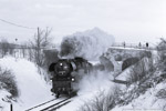 20. Februar 2005. 65 1049-9. Wipfratal. Görbitzhausen. Thüringen / 65 1049 mit einem Fotozug von Arnstadt nach Blankenstein und zurück.