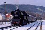 20. Februar 2005. 65 1049-9. Bad Blankenburg. Bad Blankenburg. Thüringen / 65 1049 mit einem Fotozug von Arnstadt nach Blankenstein und zurück.