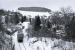 20. Februar 2005. 641 039. Harra. . Thüringen / 641 039 auf der Fahrt nach Blankenstein kurz vor Erreichen des Haltepunktes Harra.