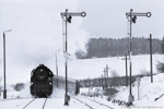 20. Februar 2005. 65 1049-9. Lobenstein. Unterlemnitz. Thüringen / 65 1049 mit einem Fotozug von Arnstadt nach Blankenstein und zurück.