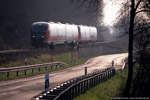 12. April 2005. 642 524. Wetterzeube. Haynsburg. Sachsen-Anhalt / Das Bild zeigt ein Desiro-Pärchen auf der Fahrt von Leipzig nach Saalfeld im Bahnhof Haynsburg.