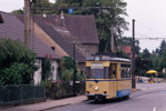 8. Juli 2005. Woltersdorfer Strassenbahn 28. Woltersdorf. . Brandenburg / Die 