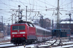 4. März 2006. 120 122. Zwickau. . Sachsen / Ein IC von Nürnberg nach Dresden bei der Einfahrt in den Bahnhof Zwickau.