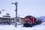 13. März 2006. 298 054. Wünschendorf/Elster. . Thüringen / 298 054, die Zuglok der CargoBahn nach Elsterberg, rangiert im Bahnhof Wünschendorf.