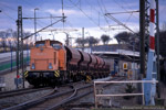 27. März 2006. 293 022. Jena. Göschwitz. Thüringen / 293 022 der MTEG im Bauzugeinsatz im Bahnhof Göschwitz.