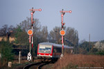 1. Mai 2006. 628 503. Zeitz. . Sachsen-Anhalt / Regionalbahn der Burgenlandbahn nach Weißenfels. Die Triebwagen der Baureihe 628 mussten kurzfristig alle LVT/S ersetzen, weil die gesamte Baureihe wegen technischer Probleme vorübergehend stillgelegt werden musste.