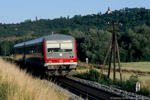 3. Juli 2006. 628 600. Freyburg (Unstrut). Größnitz. Sachsen-Anhalt / RB 26823 (Artern - Zeitz) unterwegs zwischen Balgstädt und Freyburg.