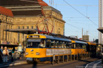 18. August 2006. LVB 2161. Leipzig. Mitte. Sachsen / Zentralhaltestelle am Leipziger Hauptbahnhof.