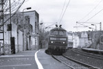 18. November 2006. 218 203. Leipzig. Alt-West. Sachsen / Der Vierländerexpress von München nach Leipzig Hbf bei der Durchfahrt durch den Haltepunkt Leipzig-Lindenau.