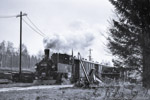 9. Dezember 2006. 99 582. Stützengrün. Neulehn. Sachsen / Unterwegs auf dem Abschnitt zwischen Stützengrüner Brücke und der Bürstenfabrik.