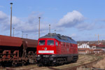 21. Januar 2007. 232 609. Gera. . Thüringen / 232 609 abgestellt im Bahnhof Gera.