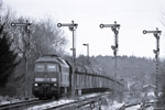 28. Januar 2007. 232 388. Meuselwitz. . Thüringen / Der Kohlenzug zum Kraftwerk Mumsdorf ist fast am Ziel. In Meuselwitz muss ein zweites Mal ''Kopf gemacht'' werden um zum Übergabebahnhof der Mibrag zu gelangen.