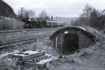 11. Februar 2007. 41 1144. Gräfenroda. . Thüringen / Letzter ''Rodelblitz'' der Saison im Bahnhof Gräfenroda.