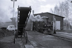 9. April 2007. 99 1561. Mügeln. . Sachsen / Osterfahrten mit 99 1561 auf der Strecke Oschatz - Mügeln. Das waren die letzten Einsätze dieser Lok vor dem Fristablauf am 10.4.2007.