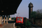 29. April 2007. Baureihe 485. Berlin. Bezirk Friedrichshain-Kreuzberg. Berlin / Bahnhof Ostkreuz. Einfahrender Zug aus Richtung Treptow am Bahnsteig A.