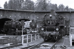 18. Mai 2007. 86 049. 86 283. 86 1607. Schwarzenberg/Erzgebirge. . Sachsen / Eisenbahnmuseum Schwarzenberg (Erzgeb): Sonderausstellung anlässlich des 75-jährigen Jubiläums der ersten Auslieferung der Baureihe 86 nach Schwarzenberg.