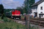 18. Mai 2007. 112 326. Raschau-Markersbach. Markersbach. Sachsen / Veranstaltung des Vereins sächsischer Eisenbahnfreunde e.V. - Eisenbahnmuseum Schwarzenberg (Erzgeb): ''Fotozüge mit 118 770 und 112 326 übers Markersbacher Viadukt''