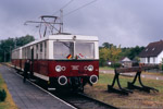 September 2007. Baureihe 279. Buckow (Märkische Schweiz). . Brandenburg / Museumszug der Buckower Kleinbahn nach der Ankunft im Bahnhof Buckow.