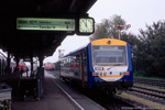 4. Oktober 2007. NE81 VT411. Niebüll. . Schleswig-Holstein / Auf der Verbindung Niebüll - Tønder war VT411 im Einsatz.