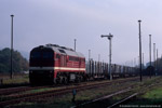 11. Oktober 2007. LEG 120 295. Bad Salzungen. . Thüringen / 120 295 der Leipziger Eisenbahngesellschaft im Bahnhof Bad Salzungen.