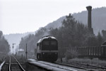 11. Oktober 2007. LEG 120 295. Immelborn. . Thüringen / Zurück in Immelborn war dort inzwischen 120 295 der LEG eingetroffen, um Rangierarbeiten bei der Beladung von Holzwagen zu erledigen.