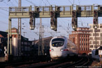 24. November 2007. Baureihe 605. Hamburg. Hamburg-Mitte. Hamburg / Nach dem Ende der Einsätze der Diesel-ICE im Süden Deutschlands, haben die Triebzüge im internationalen Verkehr nach Dänemark eine neue Aufgabe gefunden.