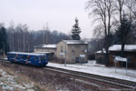 18. Dezember 2007. HwB VT41. Mittelherwigsdorf. . Sachsen / VT41 als SBE 83080 auf der Rückfahrt von Seifhennersdorf in Richtung Zittau.