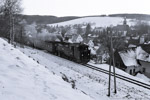 21. Dezember 2007. 99 789. Sehmatal. Neudorf. Sachsen / P1008 nach Cranzahl oberhalb von Neudorf.