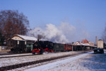 23. Dezember 2007. 99 758. Zittau. . Sachsen / P204 bei der Abfahrt im Bahnhof Zittau Vorstadt.