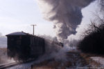 23. Dezember 2007. 99 731. Olbersdorf. . Sachsen / Nachschuss auf P206, gezogen von 99 731.