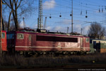 4. Januar 2015. LEG 250 137 (155 137). Hamburg. Hamburg-Mitte. Hamburg / LEG 250 137 verbrachte die Wochenendruhe zusammen mit LEG 250 078 abgestellt im Hambuger Hafenbahnhof ''Hohe Schaar''.