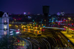 Bild des Monats Februar 2015. Hamburg. Altona. Hamburg / Blick vom Parkhaus auf den Bahnhof Altona. 4. Januar 2015.