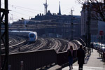 19. März 2015. Baureihe 411. Hamburg. Hamburg-Mitte. Hamburg / Pünktlich um 8:53 Uhr erreicht ICE 1616 aus Leipzig den Hamburger Hauptbahnhof.