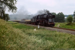 12. Juni 1988. 50 3670. Penig. . Sachsen / 50 3670 mit Gag 56353 bei Thierbach.