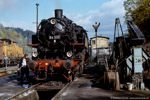 7. Oktober 1988. 86 333. Annaberg-Buchholz. Cunersdorf. Sachsen / 86 333 in der Einsatzstelle Annaberg-Buchholz Süd.