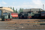 26. Mai 1990. 44 1614, 254 059, 254 153, ASF 49. Leipzig-Engelsdorf / 